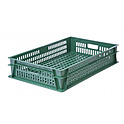 Ящик 740х465х145 мм перфорированный, хлебный, 4077