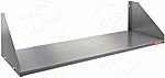Полка нержавеющая настенная сплошная HICOLD НПС-12/3