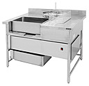 Стол для панировки KOCATEQ TF 122 SAT с автопросеиванием, 34403