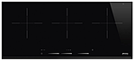 Панель варочная индукционная SMEG HOME SIH7933B, 90 см, прямой край, фронтальный край скошенный