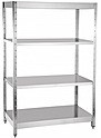 Стеллаж кухонный ABAT CК-4-6, 616x1400x1730 мм, 21000080887