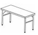 Стол складной из нержавеющей стали B.PRO BLANCO, 367 421