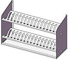 Полка настенная для сушки тарелок SIMECO ПН0903Т 900х330х580