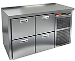 Стол холодильный HICOLD GN 22 BR2 TN О