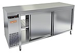 Стол тепловой сквозной двери купе HICOLD TS T 16 GN O + колёса