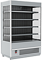 Витрина холодильная ПОЛЮС Carboma Сube 1930/710 ВХСп-1,0 (FC20-07 VM 1,0-2) 9006-9005 цвет серо-черный, без ценникодержателей