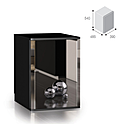 Минибар VITRIFRIGO C420 V NEXT DM встроенный со стеклянной дверью, F294601301HS