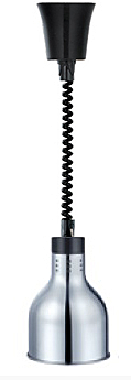 Лампа тепловая подвесная KOCATEQ DH637S NW серебристого цвета