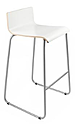 Стул барный Миранда Б-13 белый, 946978