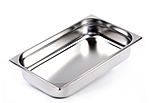 <b>Гастроемкость</b> LUXSTAHL из нержавеющей стали GN 1/1 530х325х100 мм, га04