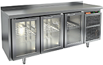 Стол холодильный HICOLD SNG 111 HT столешница 700 мм, с отступом сзади 100 мм