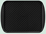 Поднос RESTOLA 450х350 мм черный, 422114813