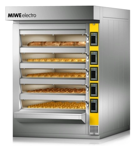 Печь электрическая подовая этажная MIWE Electro EL 5.1216