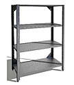 Стеллаж разборный с решетчатыми полками GASTROLUX Ст 4Р 7/7-Р
