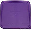 Крышка для квадратных пищевых контейнеров 11,4л,17л,20,8л, 22,94 X 22,91 X 1,31см RUBBERMAID сиреневая, 1980311