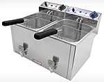 <b>Фритюрница</b> электрическая BECKERS FR 10+10