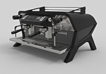 <b>Кофемашина</b> SANREMO F18 2 высокие гр. чёрная матовая