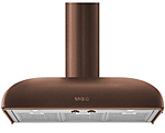 Зонт вытяжной SMEG HOME KS89RAE 90 см, медь, фурнитура медная