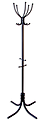 Вешалка напольная М-10 на 5 персон с держателями для зонтов черная