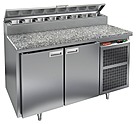 Стол холодильный для пиццы HICOLD PZ2-11/GN (1/6H) камень