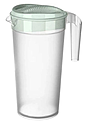 Кувшин с крышкой RESTOLA 1,5л, зеленый, 433291109