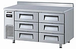 Стол морозильный TURBO AIR KWF15-3D-6-750 с бортом