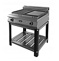 Поверхность жарочная газовая GRILL MASTER Ф2ПЖГ/800 на подставке, 50008