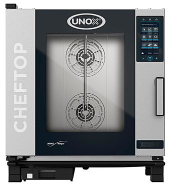 Пароконвектомат газовый UNOX CHEFTOP MIND.Map COUNTERTOP XEVC-0711-GPRM
