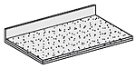 Столешница с бортом мраморная EMAINOX 1300х700х40, 9741130