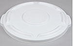 Крышка с защелкой для контейнера BRUTE 37.9 литра 2610 RUBBERMAID белая, FG260900WHT