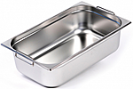 Гастроемкость LUXSTAHL из нержавеющей стали GN 1/1 с ручками 530х325х150 мм, га005