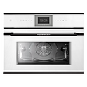 Шкаф духовой KUPPERSBUSCH CBP 6550.0 W5, белое стекло, Black Velvet