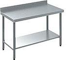 Стол производственный CRYSPI СРПШ_135608587_СП борт, сплошная полка