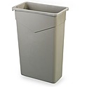 Контейнер для мусора CARLISLE прямоугольный бежевый, 34202306 CAR