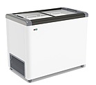 Ларь морозильный FROSTOR GELLAR FG 350 С прямое стекло серый (пропан)