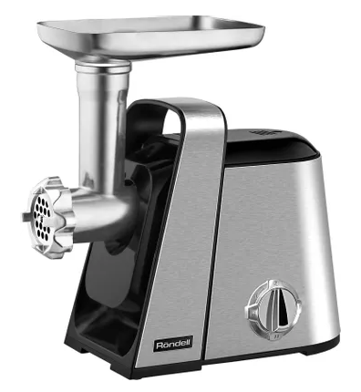 Мясорубка электрическая Rondell RDE-1454, стальной