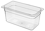 <b>Гастроемкость</b> RESTOLA GN1/3х150, поликарбонат прозрачный 325х176х150 мм, 422112601
