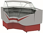 Витрина холодильная CRYSPI Gamma-2 IC 90 c боковинами (RAL 3002)