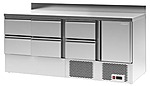 Стол холодильный POLAIR TMi4GN-2220-G с бортом