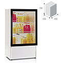 Холодильник VITRIFRIGO LT75PV со стеклянной дверью, барная версия, белый, F254191300KB