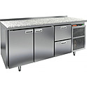 Стол холодильный HICOLD GN 112/TN с гранитной столешницей