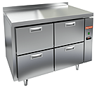 Стол холодильный (без агрегата) HICOLD GN 22/TN P