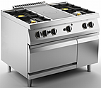 Плита газовая 5 конфорок SILKO NETG76FCC с духовым шкафом