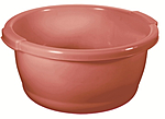 Таз круглый RESTOLA 16 литров бордовый, 432105921