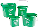 Ведро с ручкой SAN JAMAR Kleen-Pail 5,68 литров, цвет зеленый, KP196GN