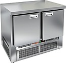 Стол холодильный HICOLD SNE 11/TN O + усиленная столешница