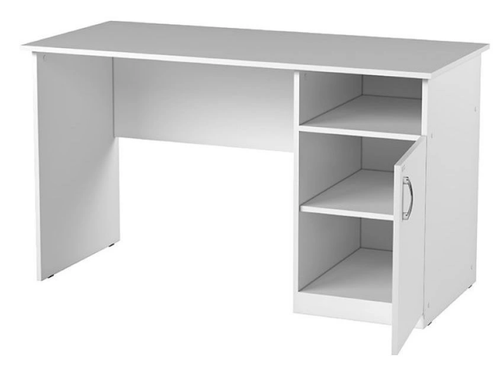 Стол медицинский 1014456 (белый, 1300х600х750 мм)