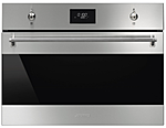 Печь микроволновая SMEG HOME SF4301MX,60 см, высота 45 см, нержавеющая сталь.