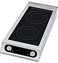 Плита индукционная двухконфорочная INDOKOR IN7000 D