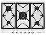 Панель варочная газовая  SMEG HOME SR975BGH, 70 см, белая